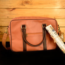 Handcrafted Rich Tangerine Workbag