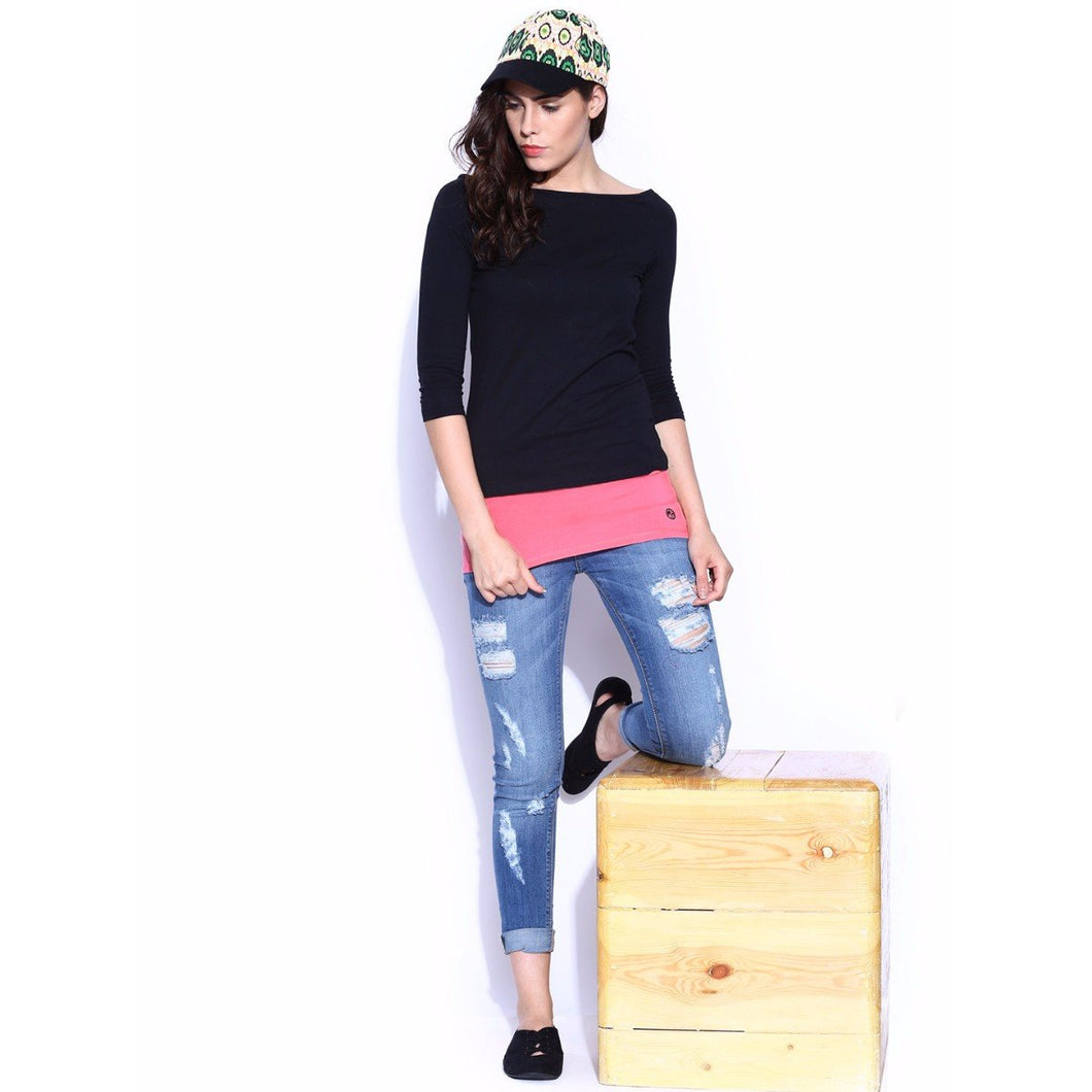 Candy Pink Cotton Belly Band