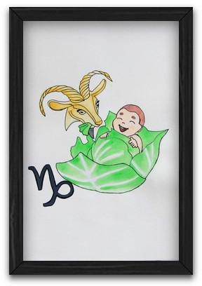 Ambitious Capricorn - Wall Art