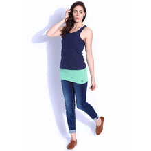 Fuschia Green Cotton Belly Band