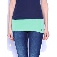 Fuschia Green Cotton Belly Band