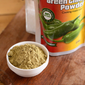 Authentic Green Chilli Powder
