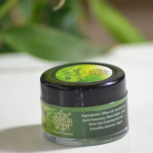 100% Natural Green Tea Lip Balm