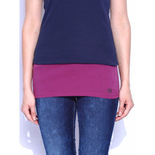 Chevron Purple Belly Band
