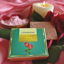 Handcrafted Exotic Rose French Clay Soap