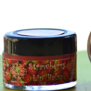 100% Natural Strawberry Lip Balm
