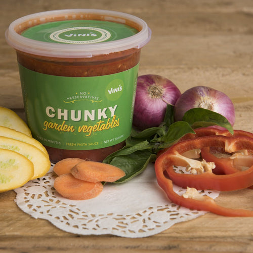 Chunky Garden Vegetables Sauce