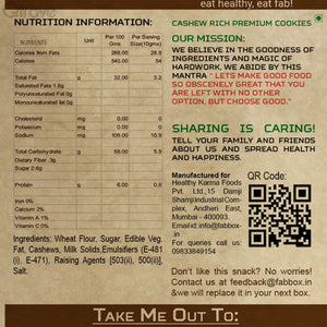 Cashew Rich Premium Cookies (8 Pieces)
